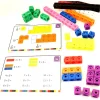 Tout Pour le Jeu Cubes Math - set activités - 100 cubes + 15 fiches