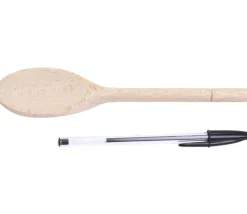 Tout Pour le Jeu Cuillère plate bois naturel 20 cm - cuisine et loisirs créatifs