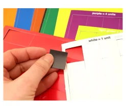 Tout Pour le Jeu Cuisenaire magnétique - 64 réglettes géantes aimantées