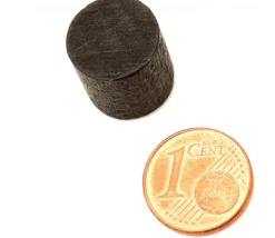 Tout Pour le Jeu Cylindre violet en bois 15 x 13 mm pion de jeu
