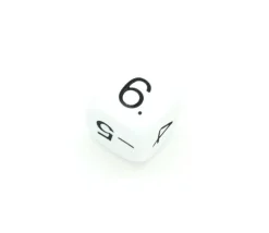 Tout Pour le Jeu Dé -1 -3 -5 2 4 6 pair positif et impair négatif en 22 mm