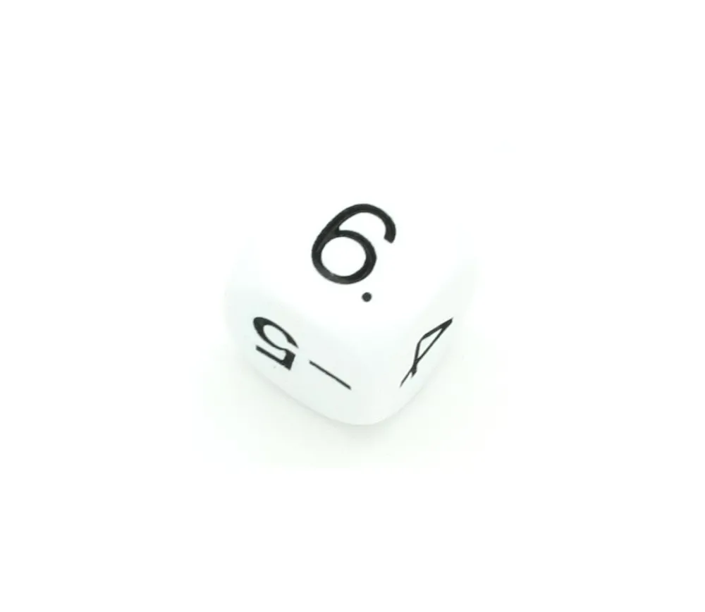 Tout Pour le Jeu Dé -1 -3 -5 2 4 6 pair positif et impair négatif en 22 mm