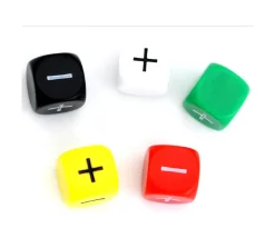 Tout Pour le Jeu Dé + + - - 2 faces neutres FUDGE Fate 16 mm