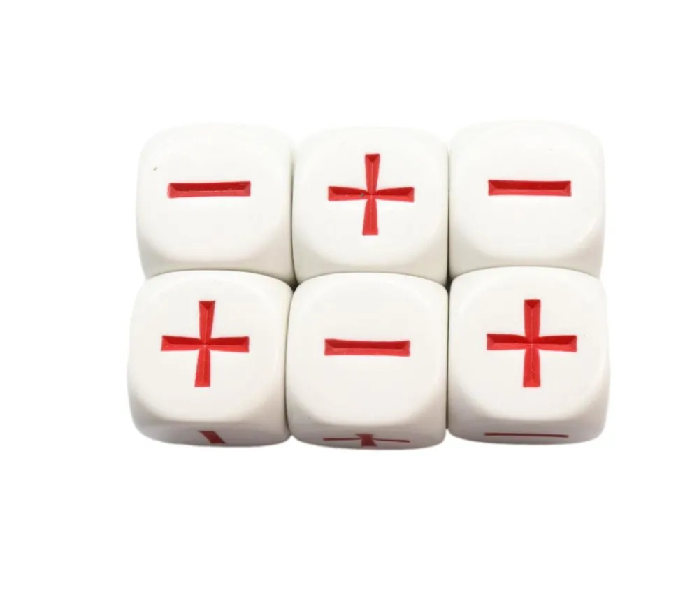 Tout Pour le Jeu Dé + - plus et moins 22 mm addition/soustraction