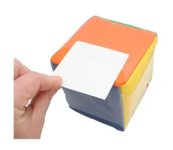 Tout Pour le Jeu Dé 10 cm avec pochettes sur les faces pour personnalisation