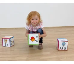 Tout Pour le Jeu Dé 10 cm faces modifiables personnalisable à volonté multicolore