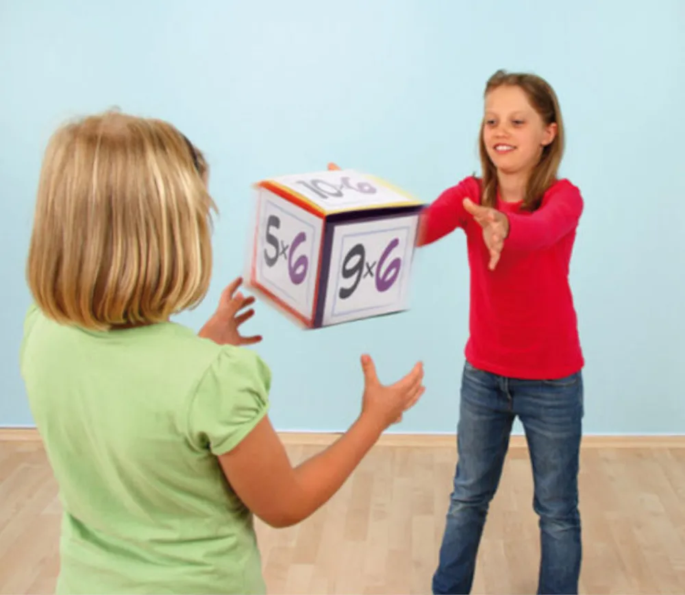 Tout Pour le Jeu Dé 10 cm faces modifiables personnalisable à volonté multicolore