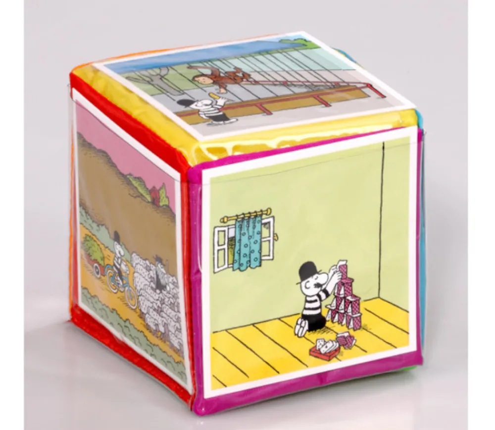 Tout Pour le Jeu Dé 10 cm faces modifiables personnalisable à volonté multicolore