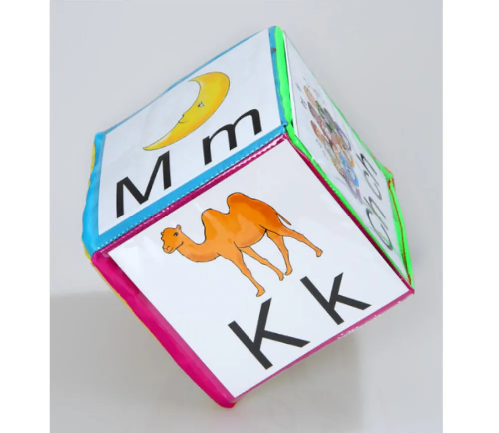 Tout Pour le Jeu Dé 15 cm faces modifiables personnalisable à volonté multicolore