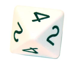 Tout Pour le Jeu Dé 8 faces : 1234 et 1234
