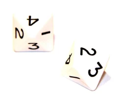 Tout Pour le Jeu Dé 8 faces : 1234 et 1234