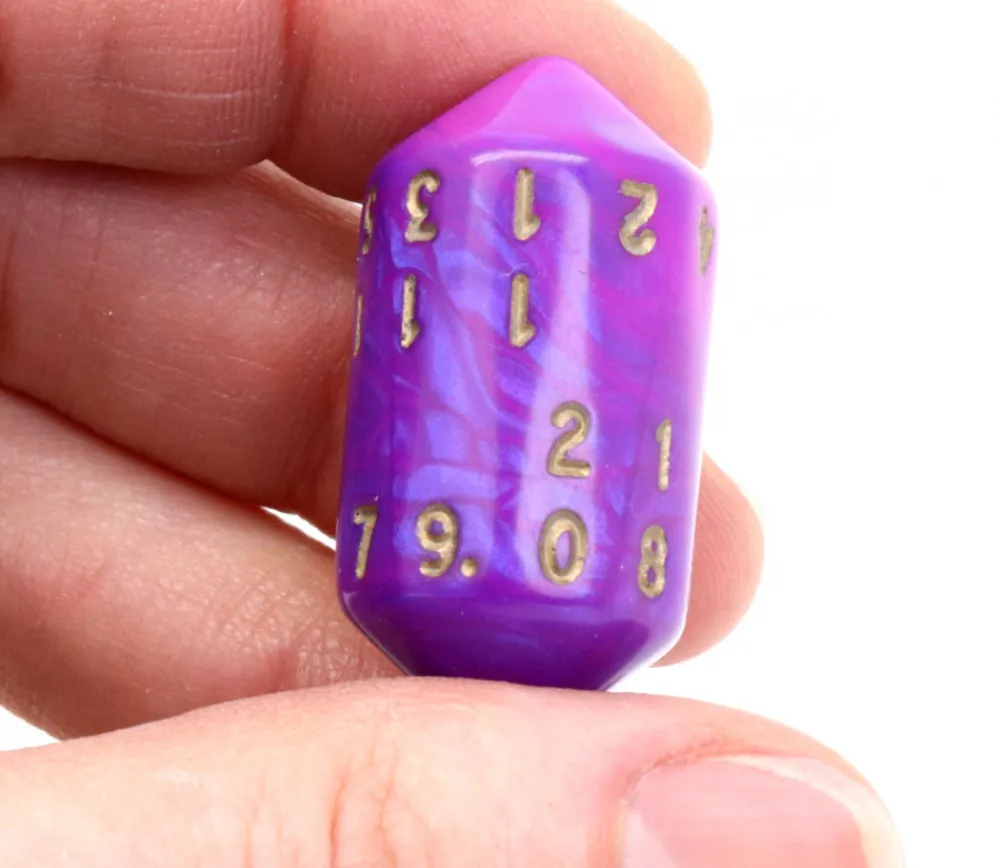 Tout Pour le Jeu Dé 20 faces baril - barrel dice à l'unité (couleur mise au hasard)