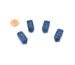 Tout Pour le Jeu Dé 4 faces baril - barrel dice à l'unité (couleur mise au hasard)