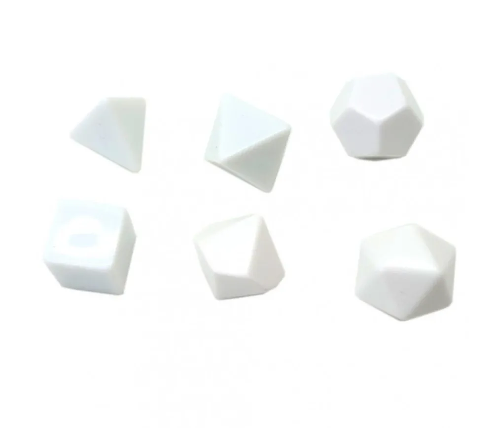 Tout Pour le Jeu Dé 12 faces blanc neutre à personnaliser 2.2 cm