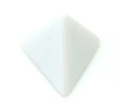 Tout Pour le Jeu Dé 4 faces blanc neutre sans marquage 2 cm