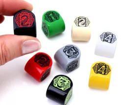 Tout Pour le Jeu Dé 4 faces Celtic 3D moderne (forme arrondie)