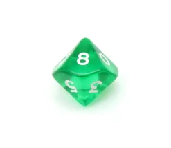 Tout Pour le Jeu Dé 10 faces en translucide de 0 à 9 à l'unité (couleur mise au hasard)
