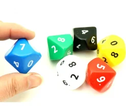 Tout Pour le Jeu Dé 10 faces géant d10 opaques JUMBO