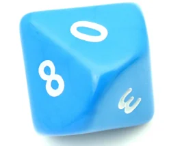 Tout Pour le Jeu Dé 10 faces géant d10 opaques JUMBO
