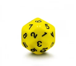 Tout Pour le Jeu Dé 30 faces jaune D30 de jeu