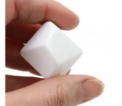 Tout Pour le Jeu Dé 10 faces neutre géant à personnaliser