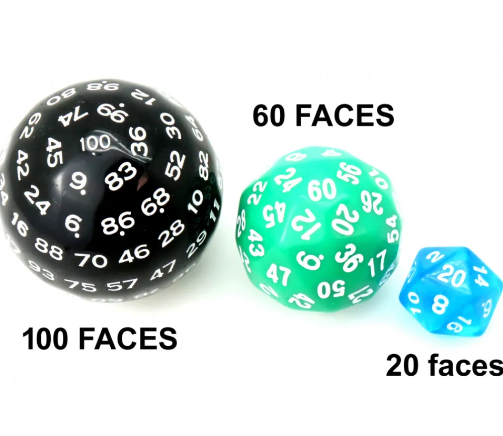 Tout Pour le Jeu Dé 100 faces noir D100 de jeu