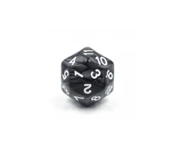 Tout Pour le Jeu Dé 30 faces noir perle D30 de jeu
