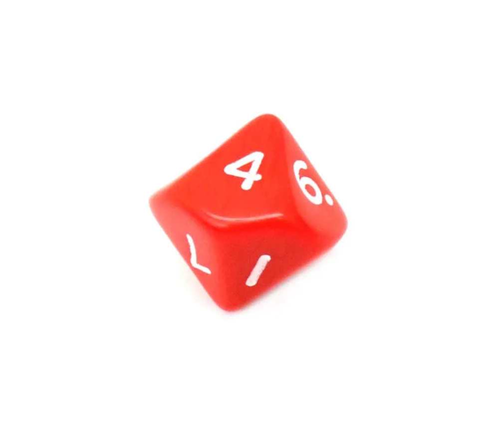 Tout Pour le Jeu Dé 10 faces opaque 0 à 9 à l'unité (couleur mise au hasard)