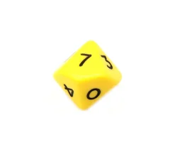 Tout Pour le Jeu Dé 10 faces opaque 0 à 9 à l'unité (couleur mise au hasard)