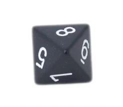 Tout Pour le Jeu Dé 8 faces opaque 1 à 8 pour jeu de société à l'unité