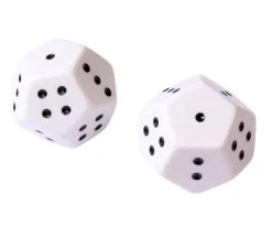 Tout Pour le Jeu Dé 12 faces points avec 3 fois 1 à 4 JUMBO