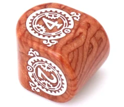 Tout Pour le Jeu Dé 4 faces Steampunk moderne (forme arrondie)