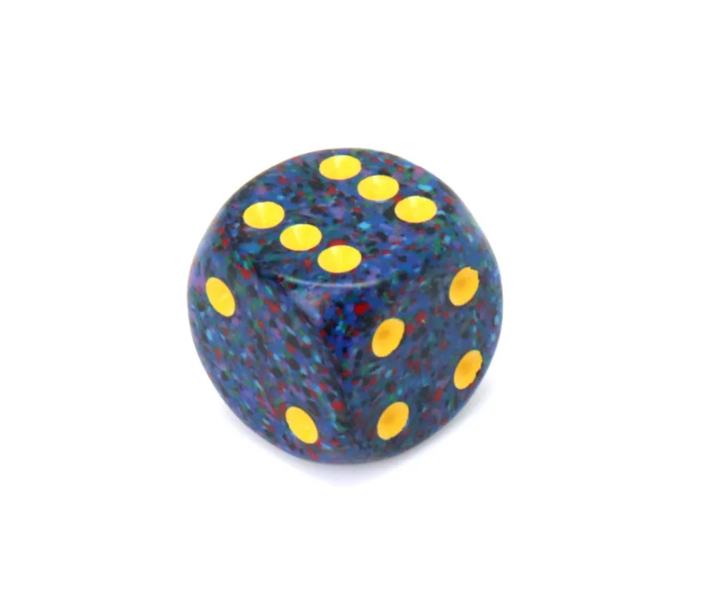 Tout Pour le Jeu Dé à jouer 16 mm effet granit Speckled - Twilight- Chessex