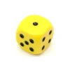Tout Pour le Jeu Dé à jouer 22 mm jaune de 1 à 6