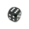 Tout Pour le Jeu Dé à jouer 22 mm noir de 1 à 6