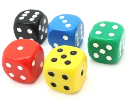 Tout Pour le Jeu Dé à jouer 22 mm vert de 1 à 6