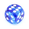 Tout Pour le Jeu Dé à jouer Nebula 16 mm bleu et blanc