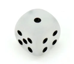 Tout Pour le Jeu Dé 16 mm givré blanc