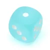 Tout Pour le Jeu Dé 16 mm givré turquoise