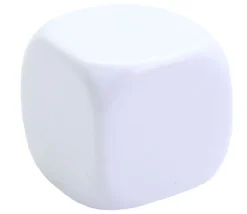Tout Pour le Jeu Dé 22 mm plastique neutre à personnaliser blanc