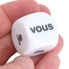 Tout Pour le Jeu Dé 22 mm pronom personnel je tu il nous vous ils