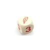 Tout Pour le Jeu Dé 12345 plume en bois de 16 mm