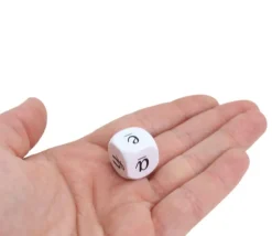 Tout Pour le Jeu Dé 6 voyelles aeiouy lettres 16 mm