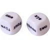 Tout Pour le Jeu Dé anglais one to six 16 mm