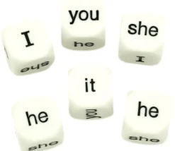 Tout Pour le Jeu Dé anglais pronom personnel she he I we it you
