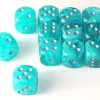 Tout Pour le Jeu Dé aqua 16 mm points argent