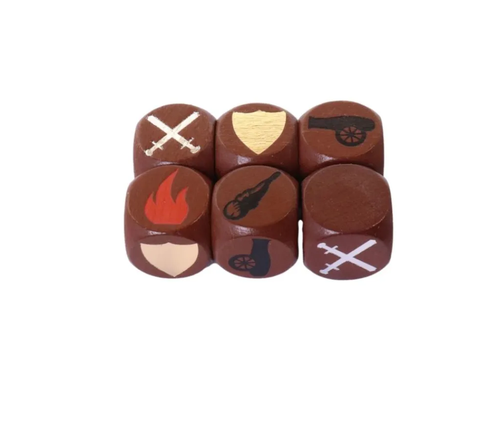 Tout Pour le Jeu Dé attaque bataille en bois en 18 mm pour jeu