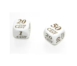 Tout Pour le Jeu Dé avec centimes euros de 1 à 50 cent