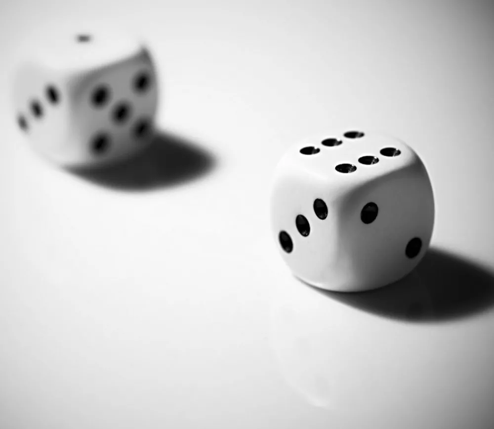 Tout Pour le Jeu Dé blanc 14 mm de 1 à 6 pour jeu de société