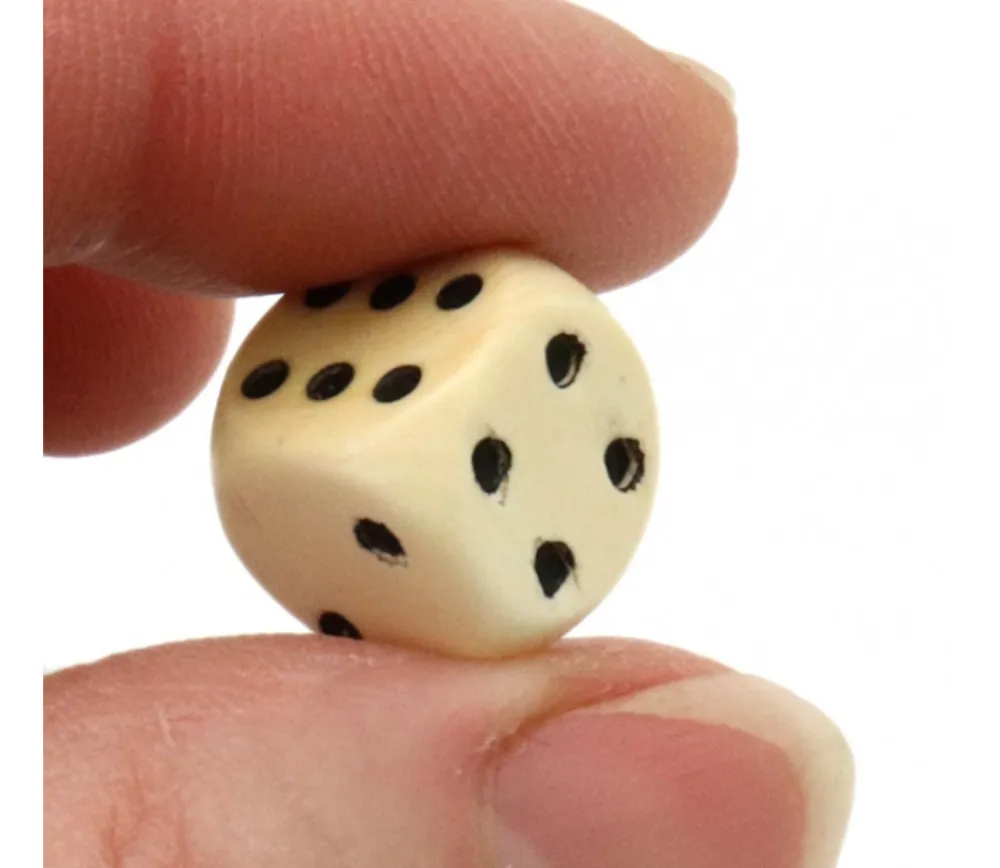 Tout Pour le Jeu Dé bois 18 mm en buis de 1 à 6 pour jeu de société - France